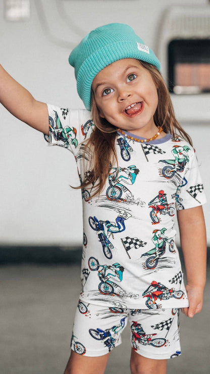 Ride Like A Girl 2 Piece Shorts Set **