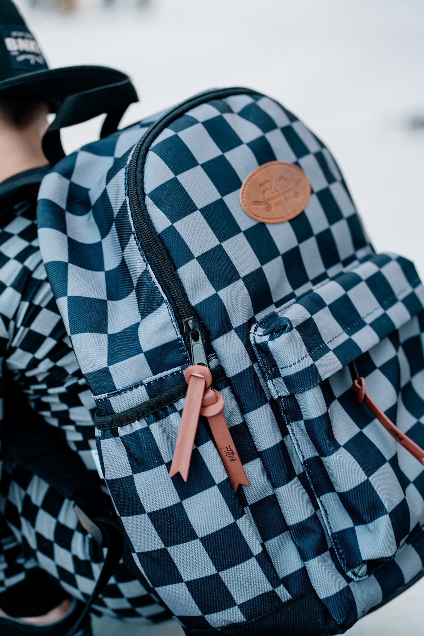 Gray Fully Checked Out Backpack **