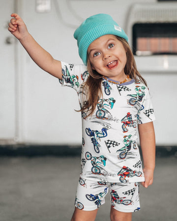 Ride Like A Girl 2 Piece Shorts Set