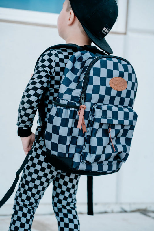Gray Fully Checked Out Backpack **