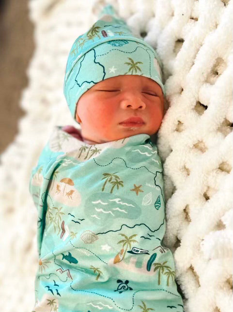 La Jolla Full Throttle Swaddle Set