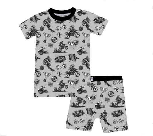 MOTOchromatic 2 Piece Shorts Set **