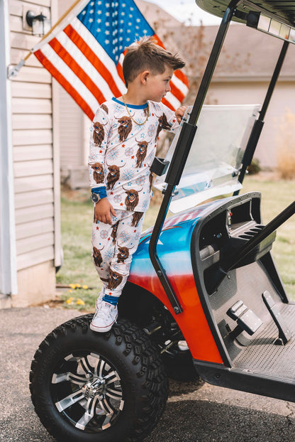 4th Of Moo-ly 2 Piece Pajama Set **