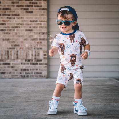 4th Of Moo-ly 2 Piece Shorts Set **