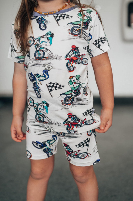 Ride Like A Girl 2 Piece Shorts Set