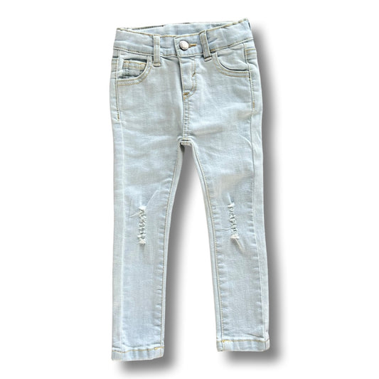 Light Blue Acid Wash Ultra Skinny Denim